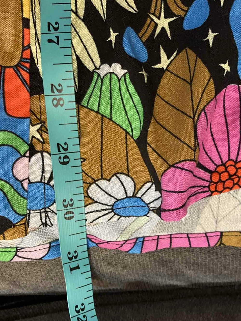Nooworks Joyce shirt in cosmic floral sz 4x 4xl - Picture 6 of 8